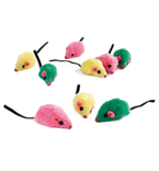 I.P.T.S. 430348 Мышь плюшевая цветная 9шт (блистер)