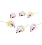 I.P.T.S. 430349 Мышь плюшевая белая 6шт (блистер)