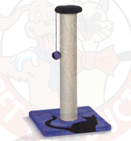 I.P.T.S. 408745 Когтеточка-столбик Полуночный Кот, синяя 34*34*62см