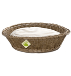 **I.P.T.S. 710205 Лежак д/кошек открытый лоза с матрасом 49*49*12см