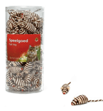 I.P.T.S. 440445 Игрушка д/кошек "Мышь полосатая" 5см *72шт (туба)