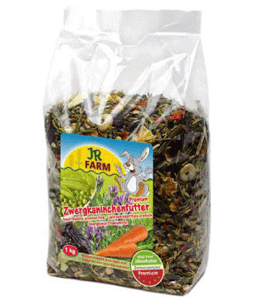 Дж Ар Фарма 03064 Premium Zwergkaninchenfutter Корм д/карликовых кроликов 1кг *4 ― Зооресторан