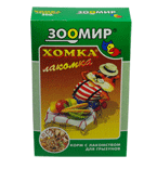 Зоомир Хомка Лакомка корм для грызунов 500г *18