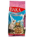 Вака Высокое качество корм для грызунов 500г *14