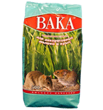 Вака Высокое качество корм для декоративных мышей и крыс 500г *14