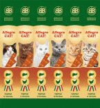 B&B Аллегро Кэт колбаски для кошек Курица/Печень 6шт