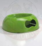 I.P.T.S. Миска для собак пластиковая зеленая 23*21см