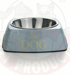 I.P.T.S. Best Dog Миска 2в1 для собак серая 18*6,5см