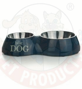 I.P.T.S. Best Dog Миска 2в1 для собак двойная зеленая 31*17,5см