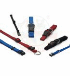 I.P.T.S. Ошейник регулируемый нейлоновый голубой 30-45см*15мм