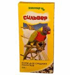 Зоомир Сильвер Корм для средних попугаев 500г